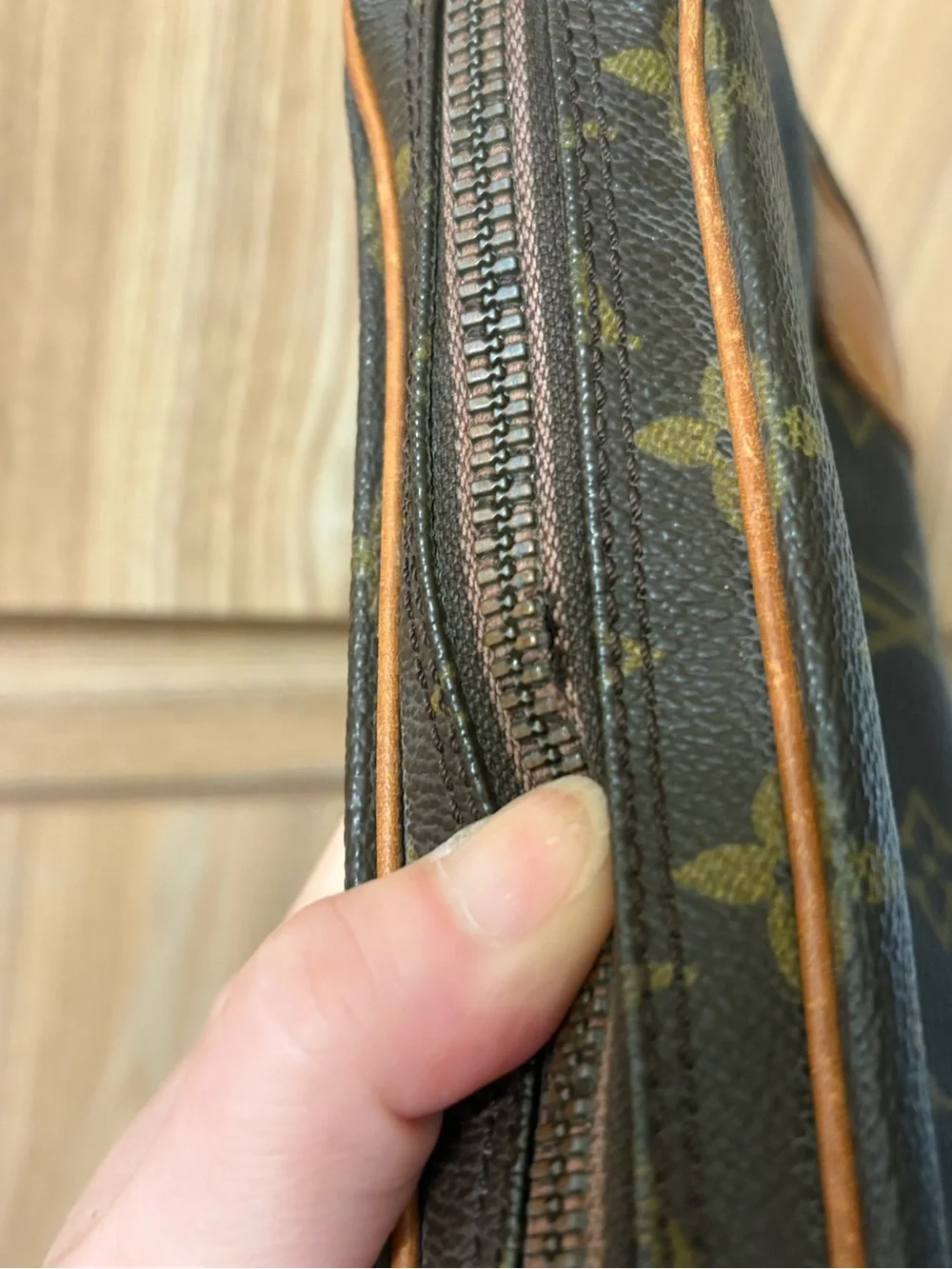Authentic Louis Vuitton Monogram Marly Dragone PM Clutch Handbag